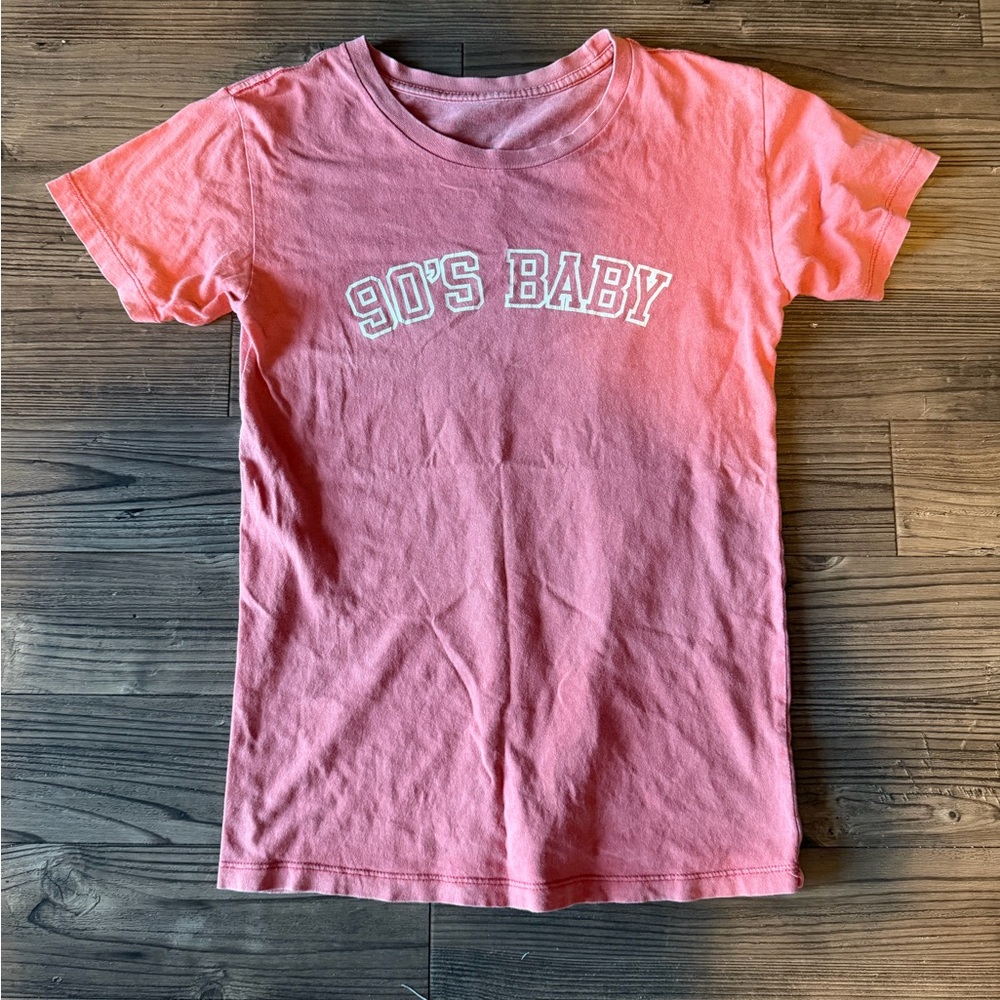 90's Baby Pink T-Shirt